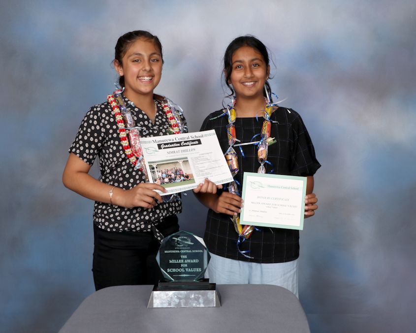 Picture of School Values recipient